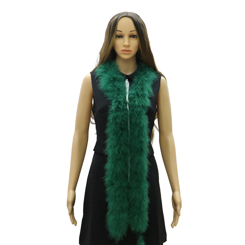 Feather Trim Marabou - ขนนกมาราบูธรรมชาติจากตุรกี 2M 22G 50G สำหรับตกแต่งชุด งานแต่งงาน