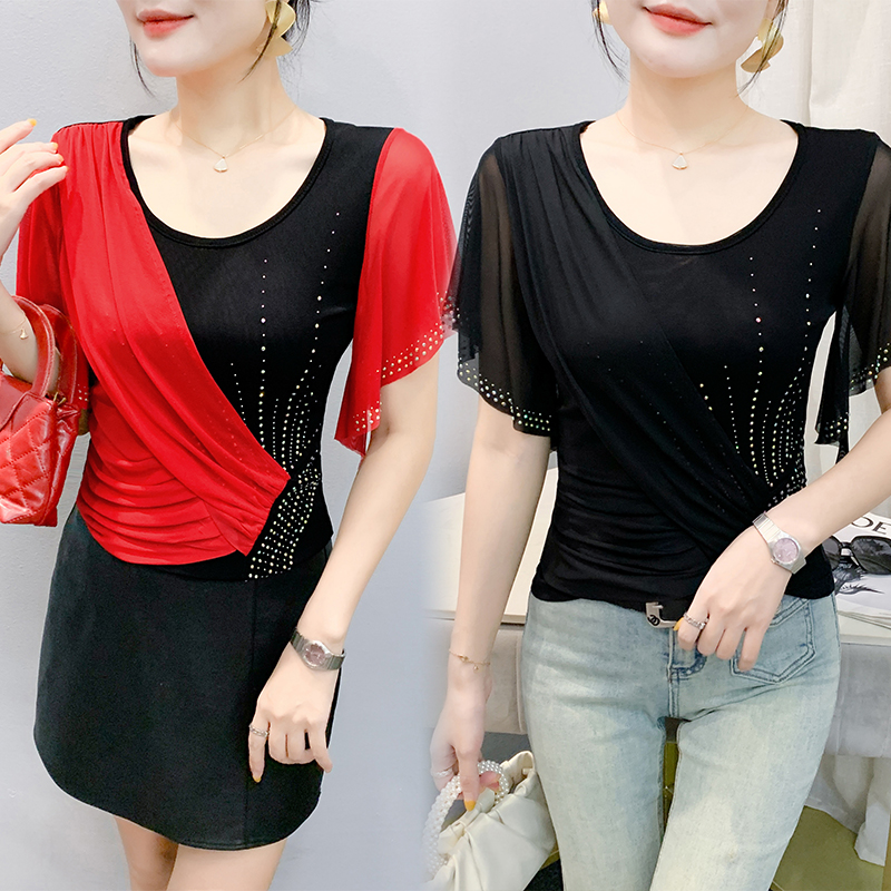 เสื้อตาข่ายผู้หญิงฤดูร้อนปี 20 - Beaded Trim Fringe บทวิจารณ์และราคา