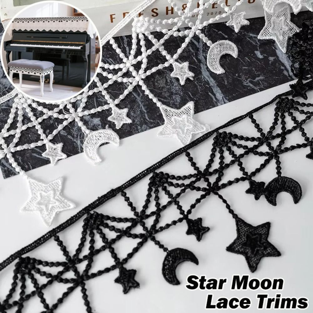 อุปกรณ์เย็บผ้า ริบบิ้นลูกไม้สี - Lace Ribbon Trim บทวิจารณ์และราคา
