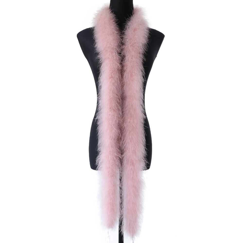 ขนนกมาราบูธรรมชาติจากตุรกี 2M  - Feather Trim Marabou บทวิจารณ์และราคา