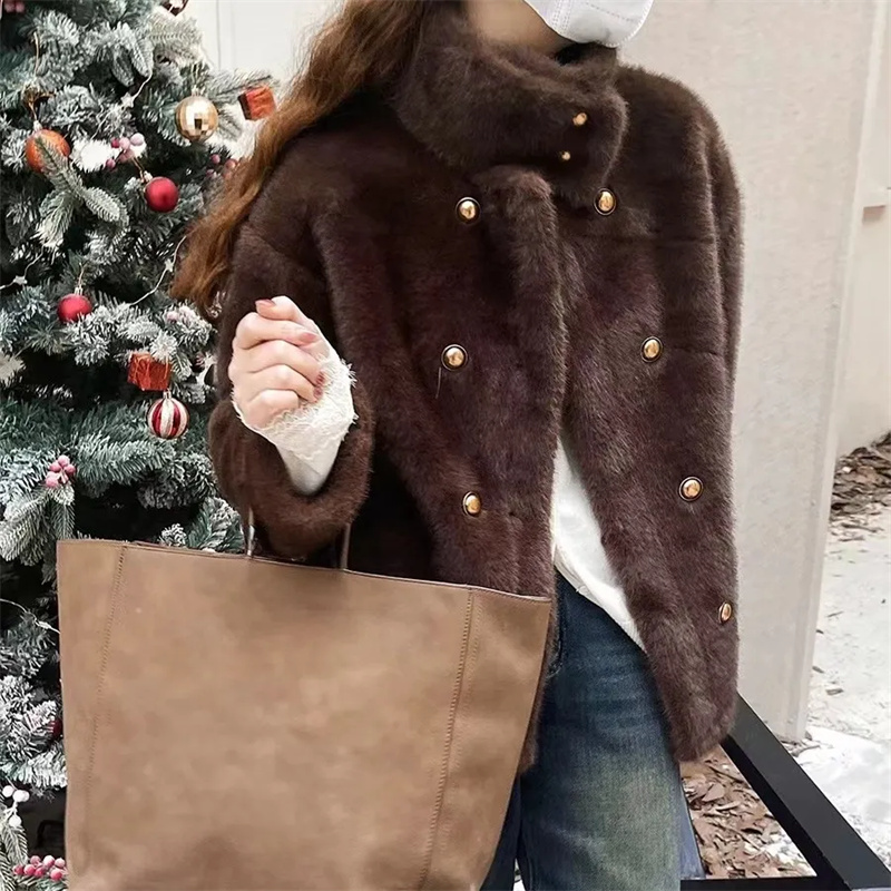 เสื้อโค้ทขนมิงค์กำมะหยี่สำหรับ - Velvet Ribbon Roll บทวิจารณ์และราคา