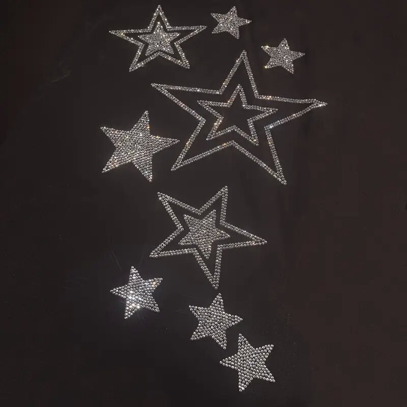 Rhinestone แวววาว Hot stamping - Hotfix Rhinestone Sheet บทวิจารณ์และราคา