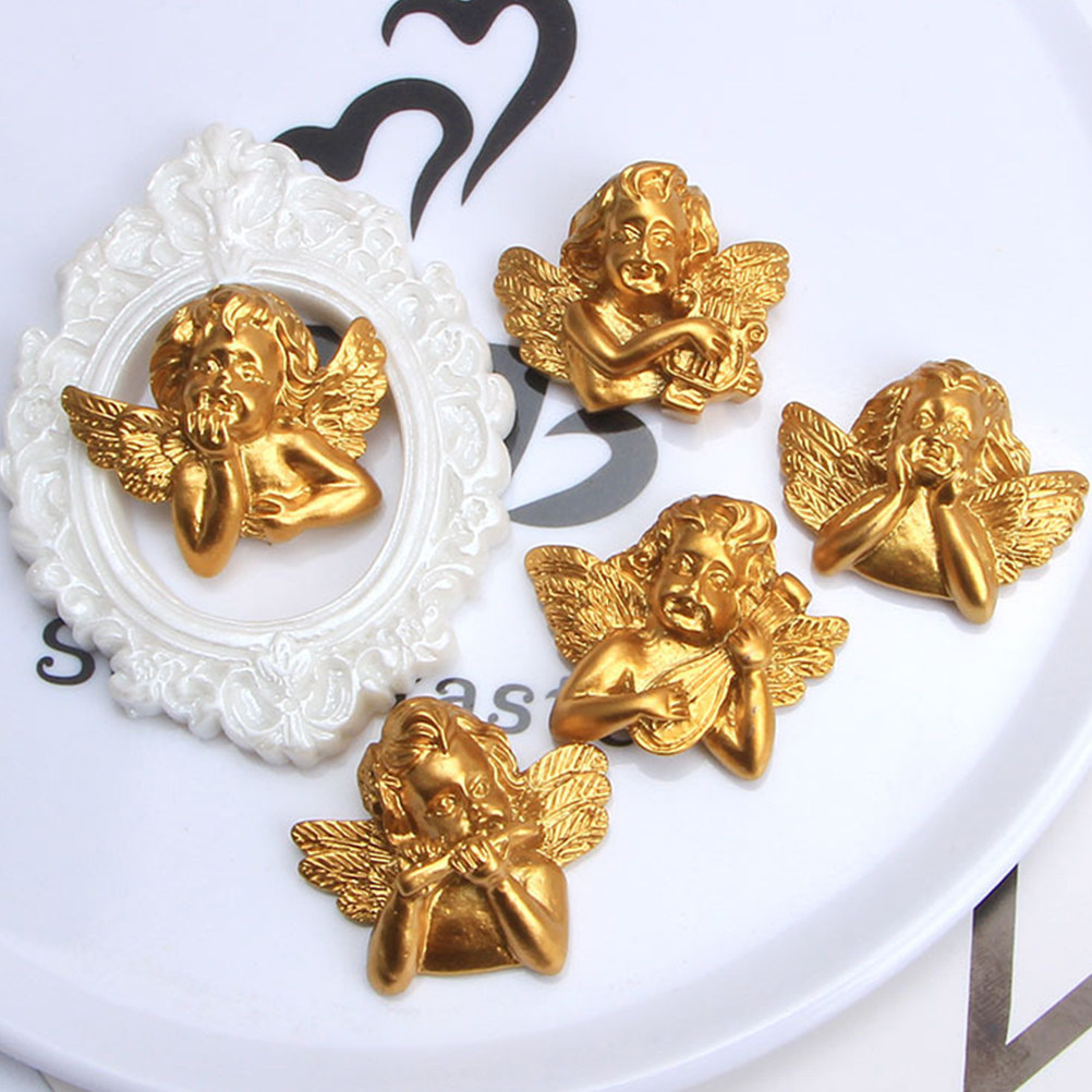 อุปกรณ์ตกแต่งเรซิ่นรูปนางฟ้า 1 - Embellishment Crafts บทวิจารณ์และราคา