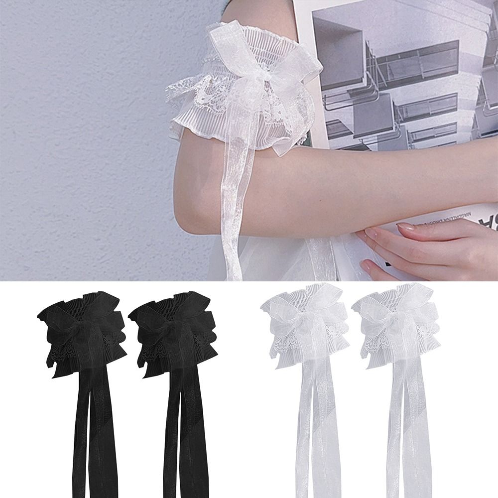 แขนเสื้อผูกโบว์สำหรับเจ้าสาวถุ - Lace Ribbon Trim บทวิจารณ์และราคา