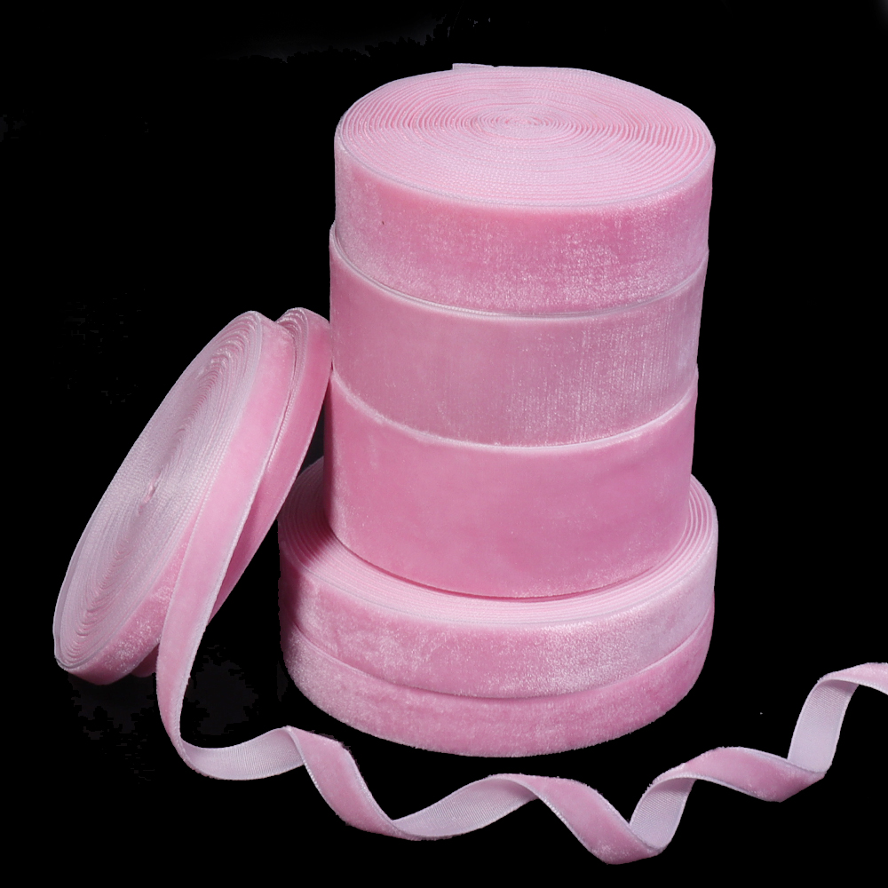 ริบบิ้นกำมะหยี่ 5-10 หลา/ม้วน  - Velvet Ribbon Roll บทวิจารณ์และราคา