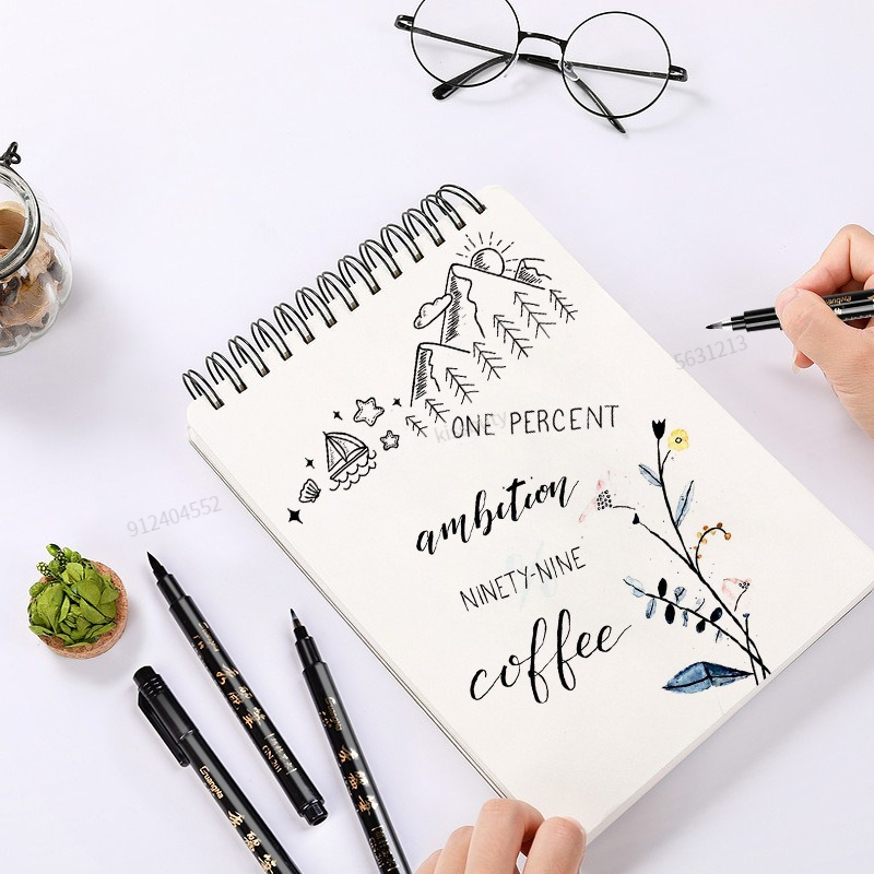 ปากกาเขียนตัวอักษร 4 ชิ้น/ชุด  - Copic Marker Sketch บทวิจารณ์และราคา