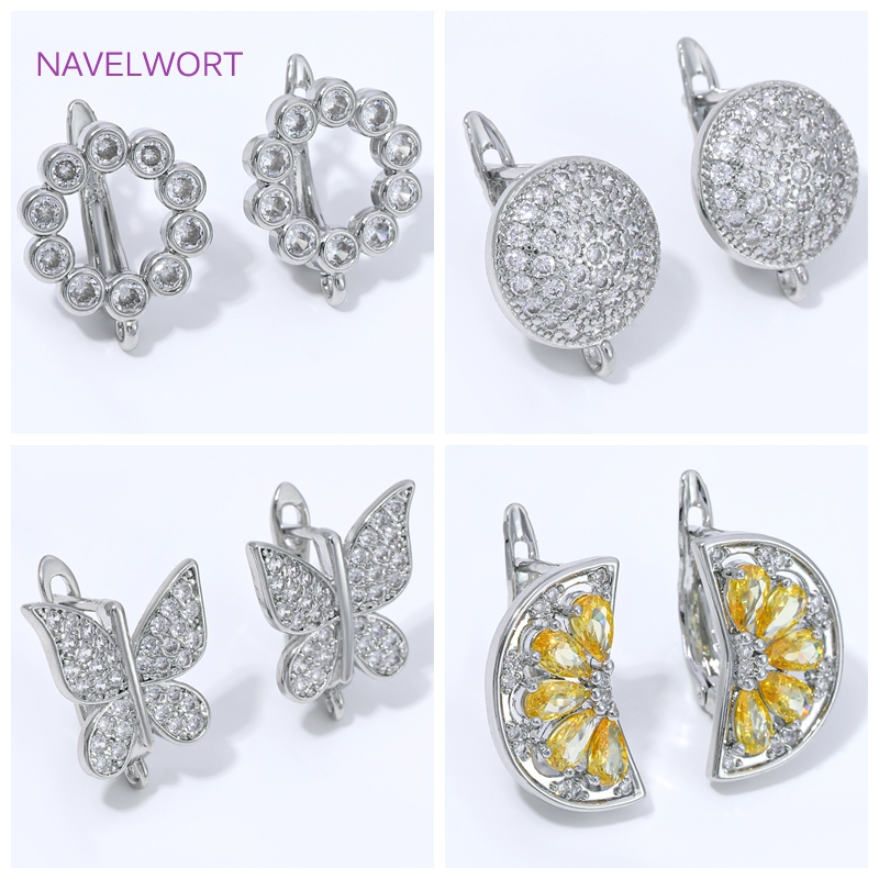 ตะขอเกี่ยวต่างหูรูปพัดเคลือบทอ - Embellishment Crafts บทวิจารณ์และราคา