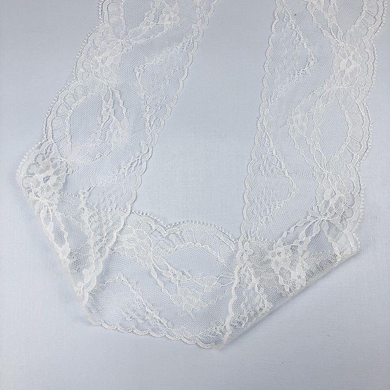 ริบบิ้นลูกไม้แบบไม่ยืดหยุ่น 5  - Lace Ribbon Trim บทวิจารณ์และราคา