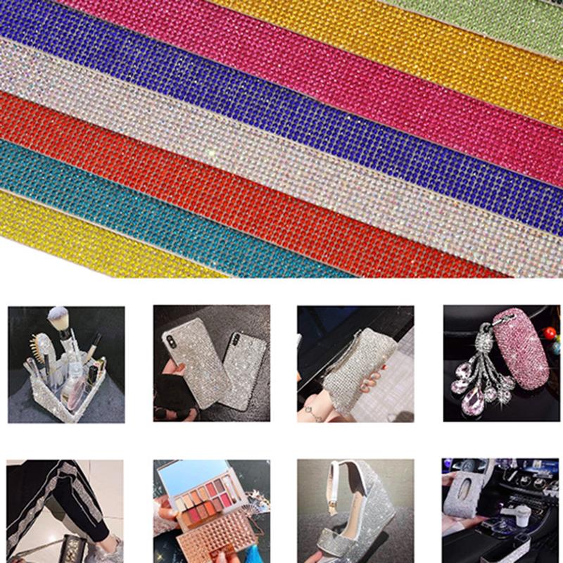 12x20 ซม.กาว Rhinestone สติกเก - Hotfix Rhinestone Sheet บทวิจารณ์และราคา