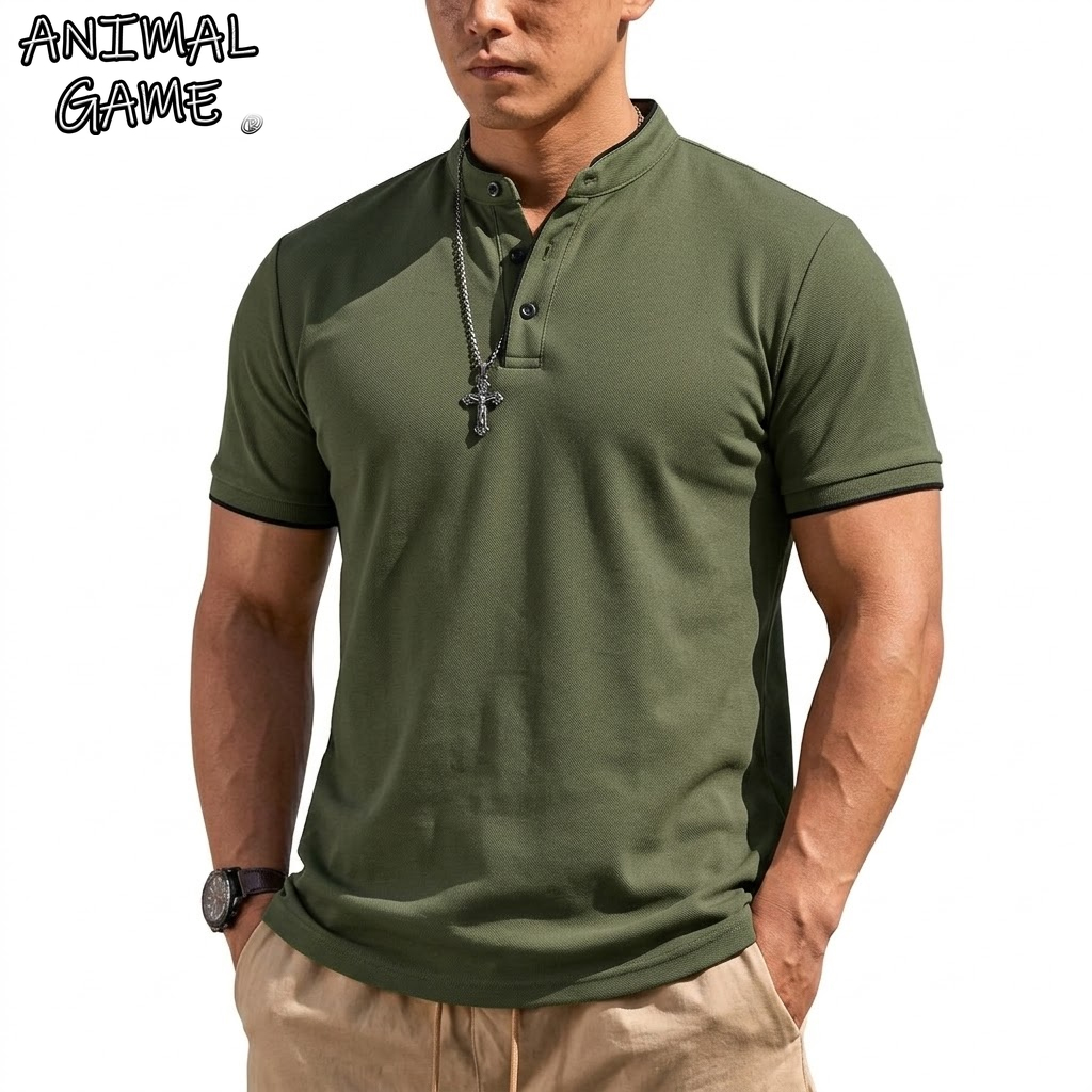 เสื้อเชิ้ตแขนสั้นทรงเฮนลีย์สำห - Embellish Knit บทวิจารณ์และราคา