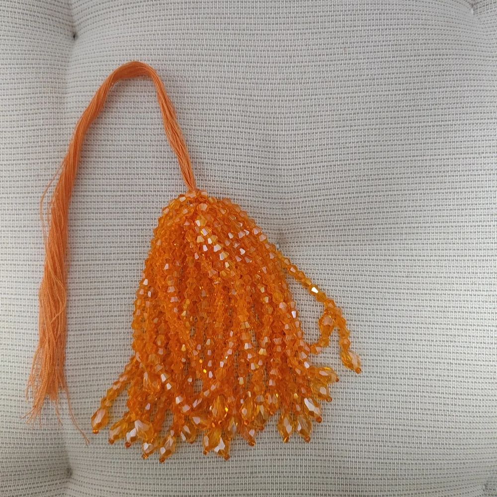 กว้าง 8.5 ซม.แต่ละลูกปัดคริสตั - Beaded Trim Fringe บทวิจารณ์และราคา
