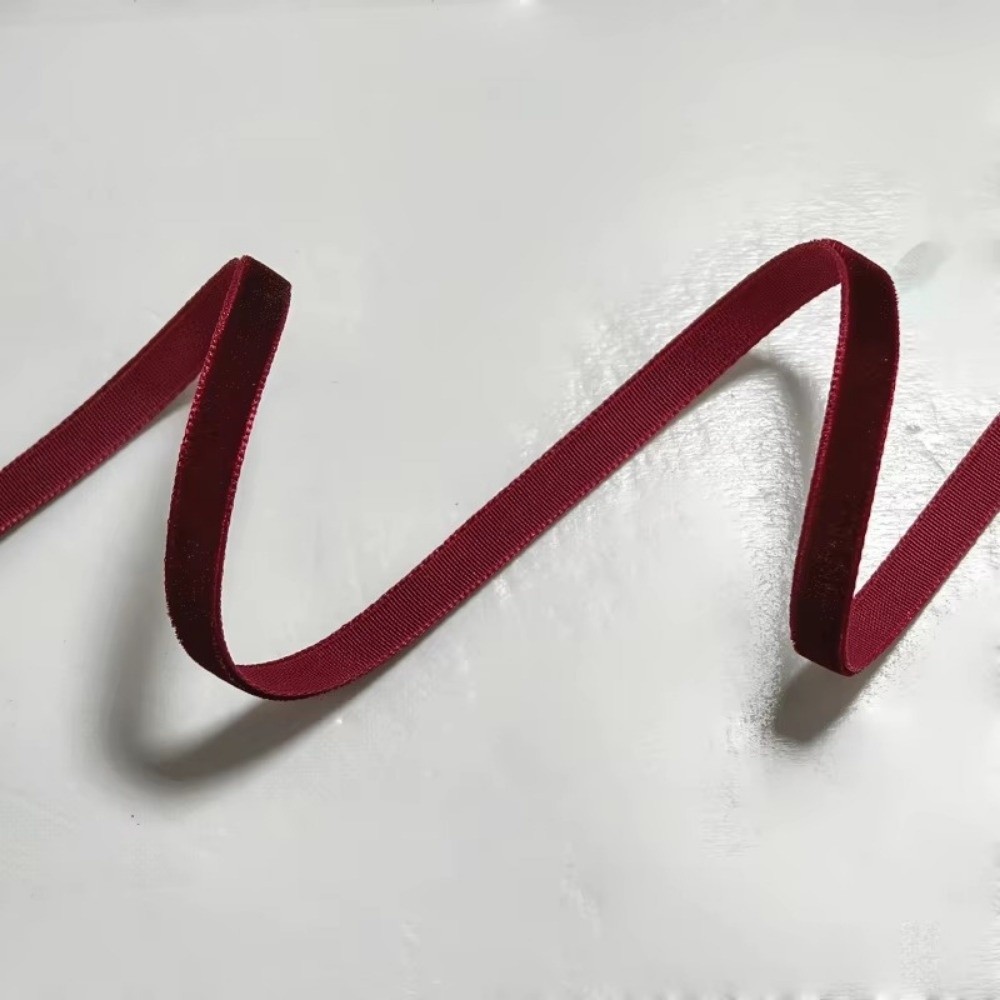 ริบบิ้นกำมะหยี่ 5 หลา/ม้วน สำห - Velvet Ribbon Roll บทวิจารณ์และราคา
