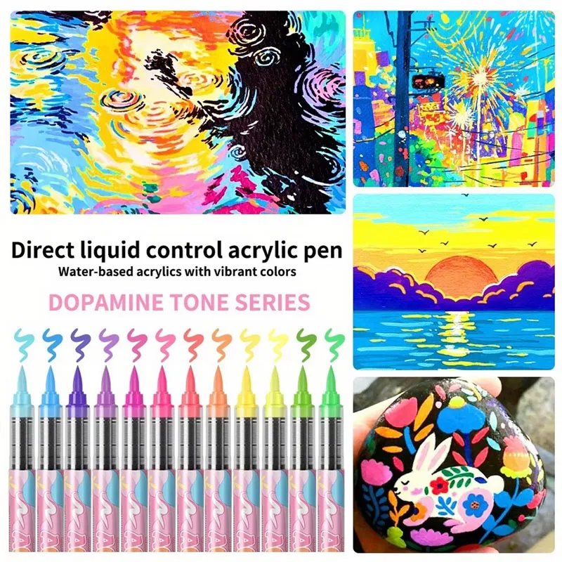 ปากกามาร์กเกอร์อะคริลิค 12 สี  - Copic Marker Sketch บทวิจารณ์และราคา