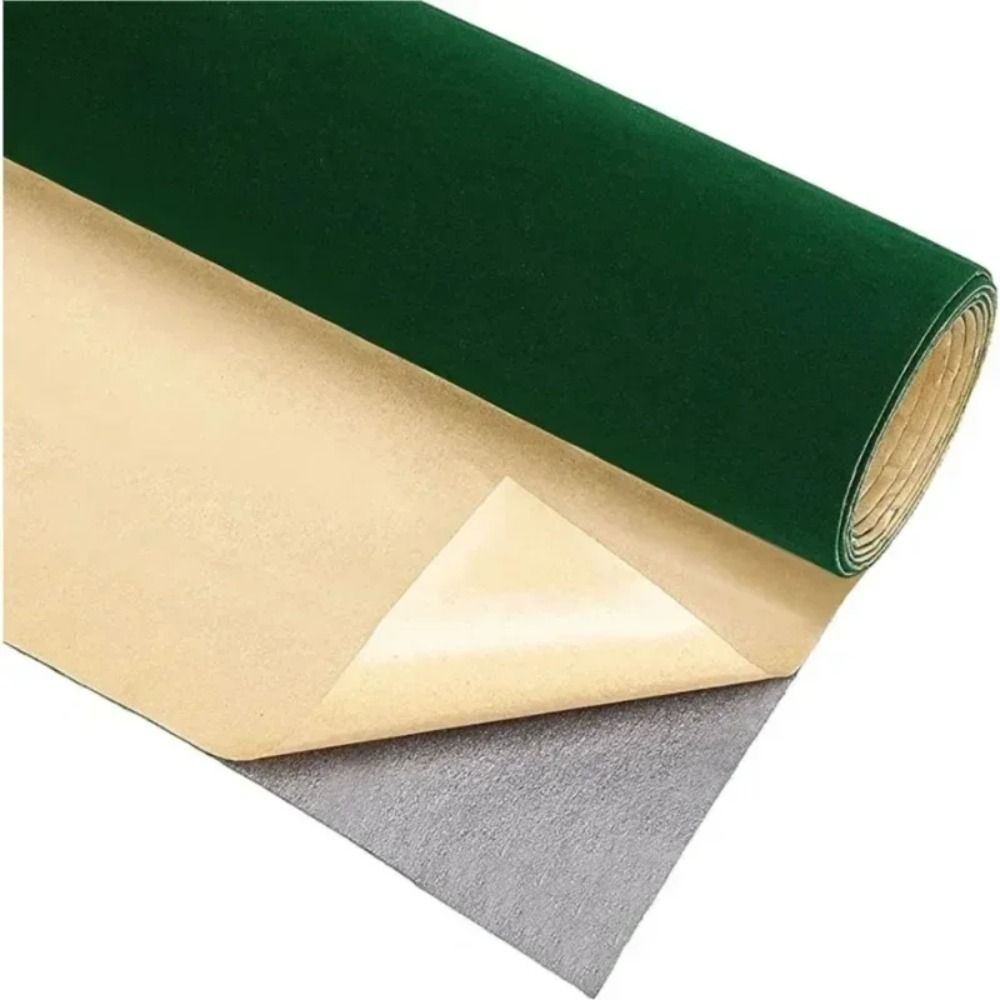 ผ้ากำมะหยี่แบบมีกาวในตัว ขนาด  - Velvet Ribbon Roll บทวิจารณ์และราคา
