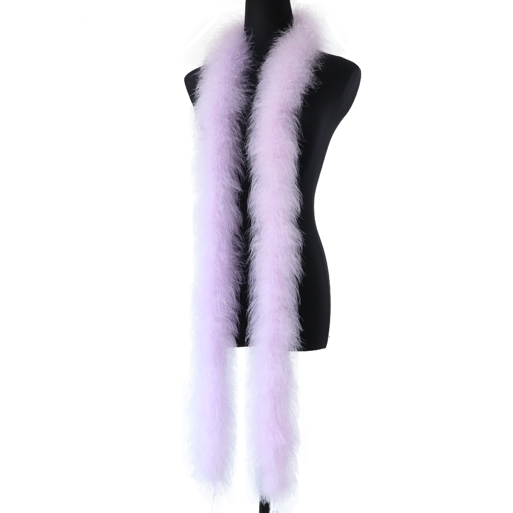 ขนนกไก่งวงมาราบูสำหรับตกแต่ง 2 - Feather Trim Marabou บทวิจารณ์และราคา
