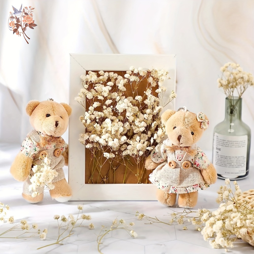 ดอกยิปโซฟิล่าแห้งขนาดเล็ก 100  - Craft Embellishment บทวิจารณ์และราคา